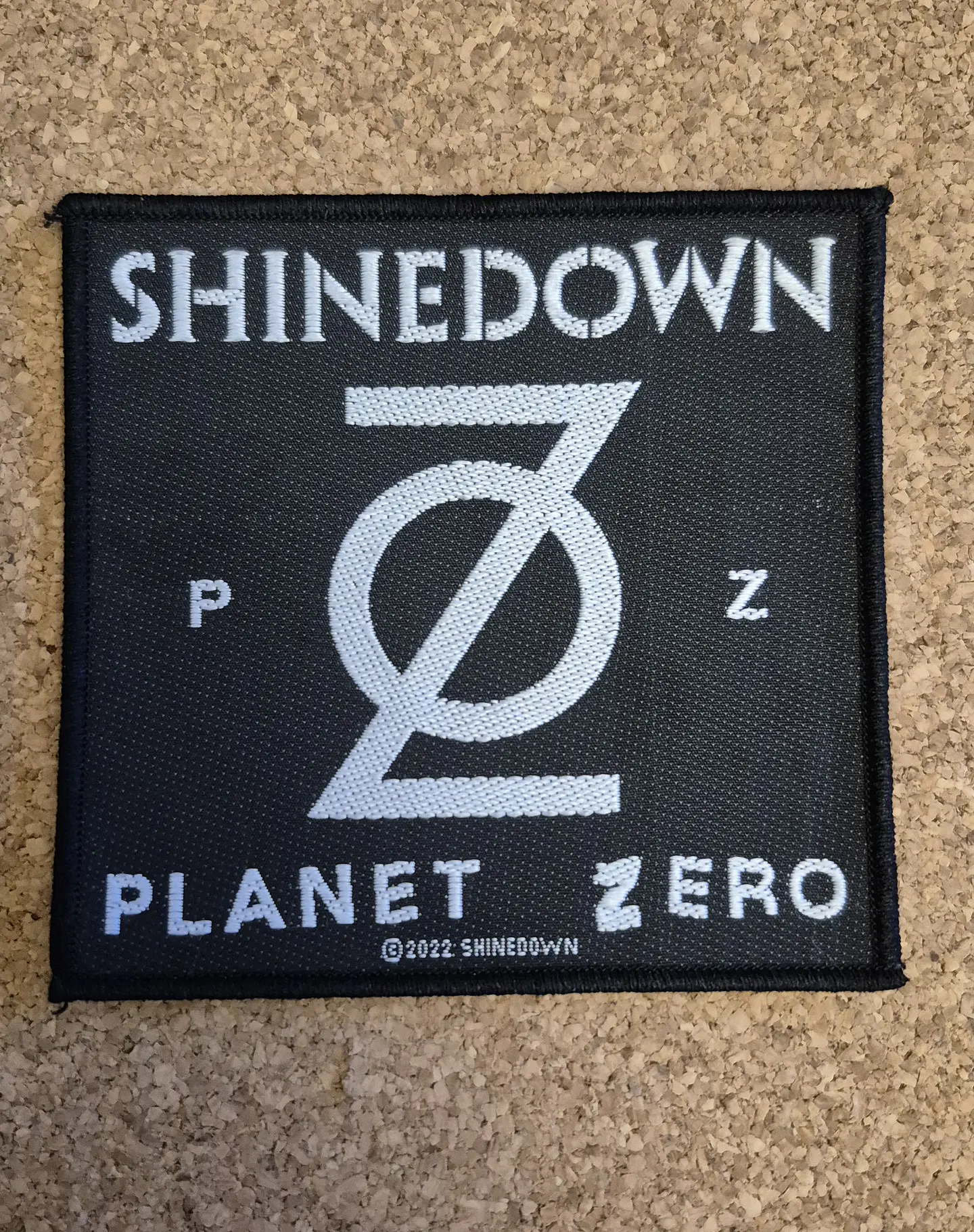 Shinedown Patch - Embroidered & Woven 2 Modelos 2