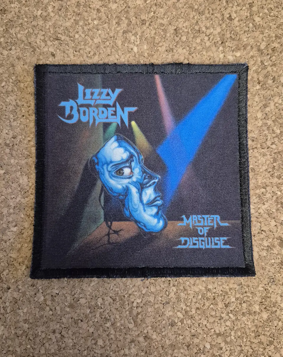 Lizzy Borden Patch - Woven (Sew-on)  1