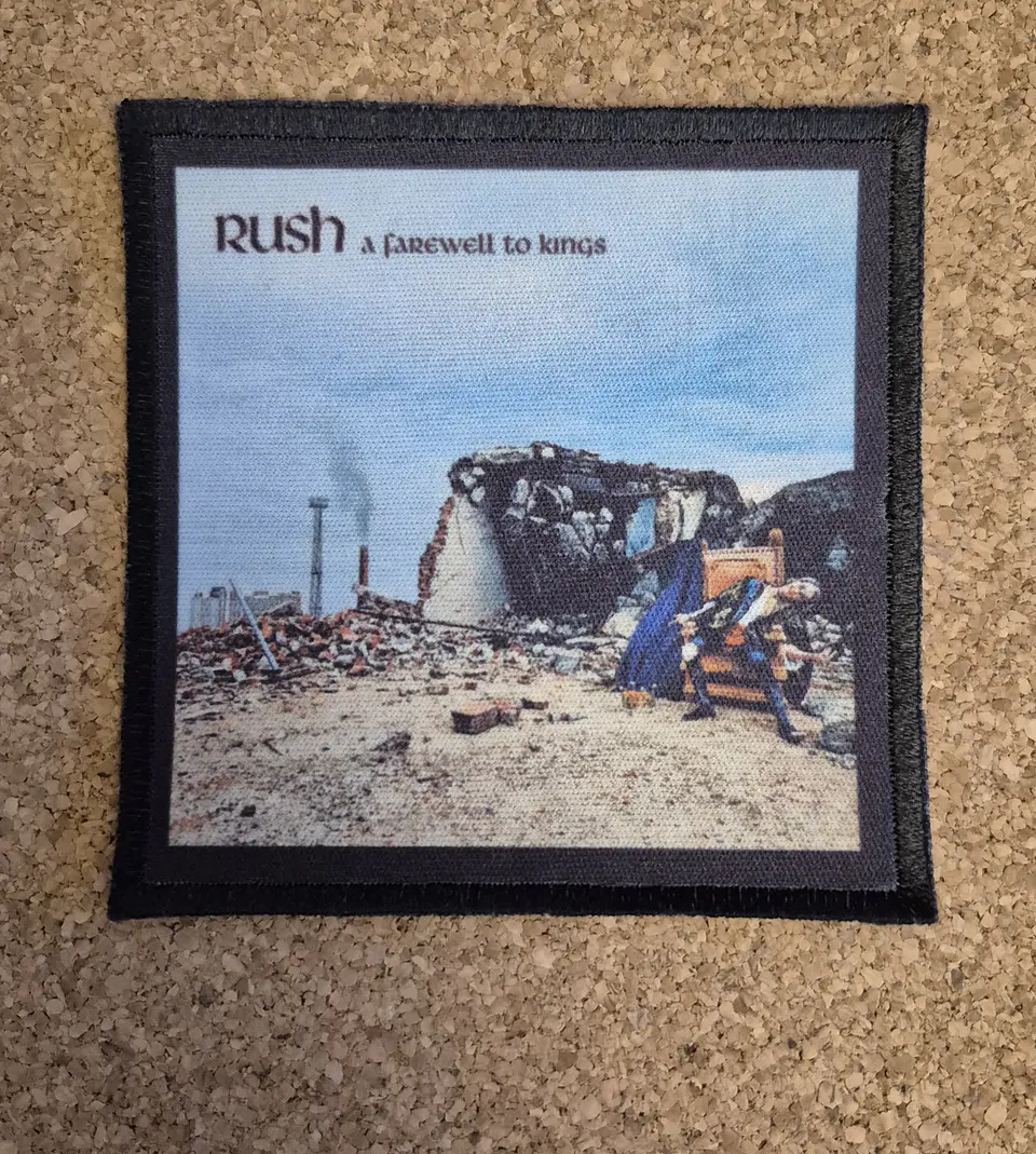 Rush - A Farewell To Kings Patch - Woven (Sew-on) 1