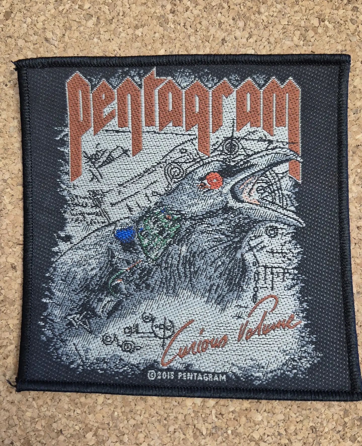 Pentagram Patch - Woven (Sew-on) 1