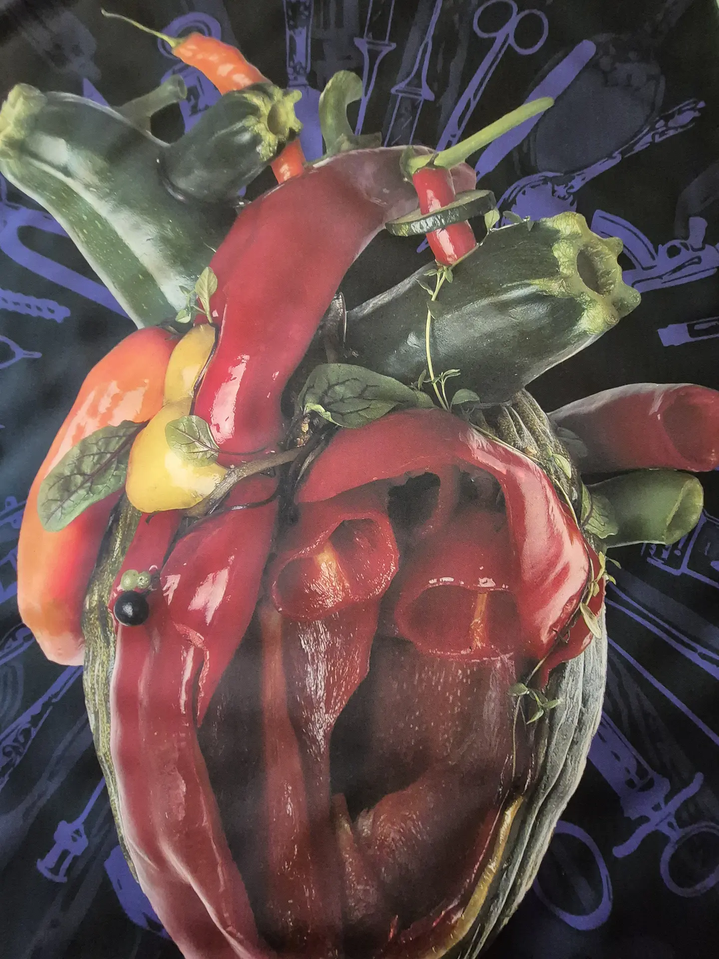 Bandeira Carcass – Coração Vegetal Design Flag (65x105cm) 2