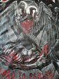 Bandeira Destruction Born to Perish Design Flag (65x105cm) - Thumbnail 2