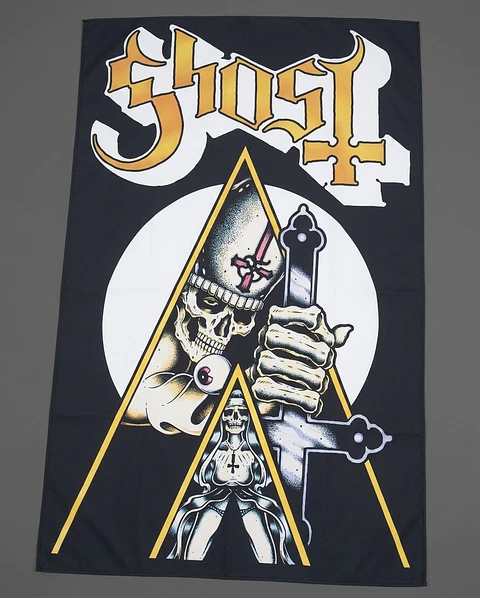 Bandeira Ghost Clockwork Design Flag (65x105cm)