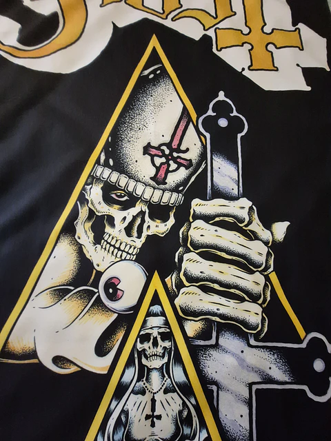 Bandeira Ghost Clockwork Design Flag (65x105cm)