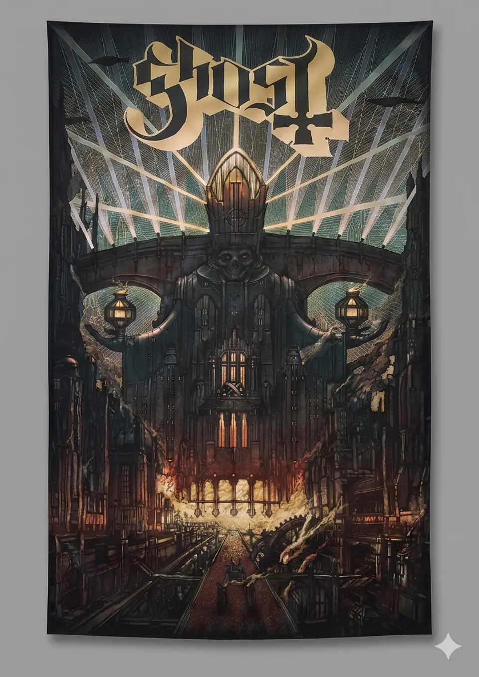 Bandeira Ghost – Meliora Album Design Flag (65x105cm) 1