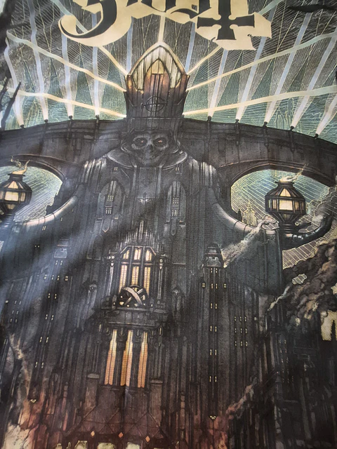 Bandeira Ghost – Meliora Album Design Flag (65x105cm)