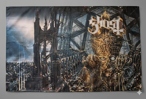 Bandeira Ghost – Impera Album Design Flag (65x105cm)