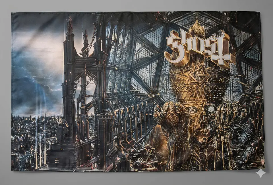 Bandeira Ghost – Impera Album Design Flag (65x105cm) 1