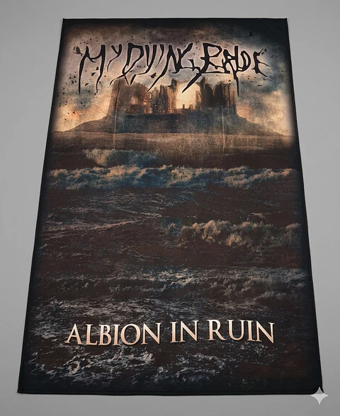 Bandeira My Dying Bride – Albion in Ruin Design Flag (65x105cm)