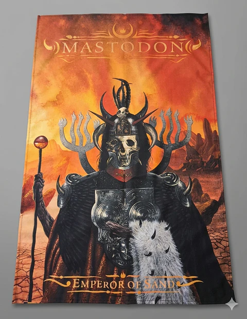 Bandeira Mastodon – Emperor of Sand Album Design Flag (65x105cm)