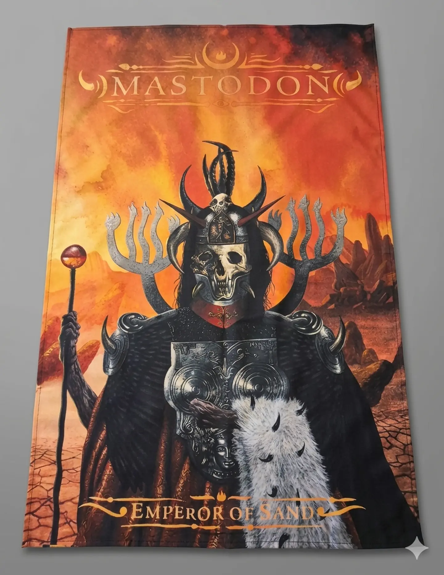 Bandeira Mastodon – Emperor of Sand Album Design Flag (65x105cm) 1