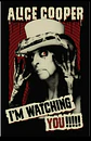Bandeira Alice Cooper – I'm Watching You Design Flag (65x105cm) - Thumbnail 1