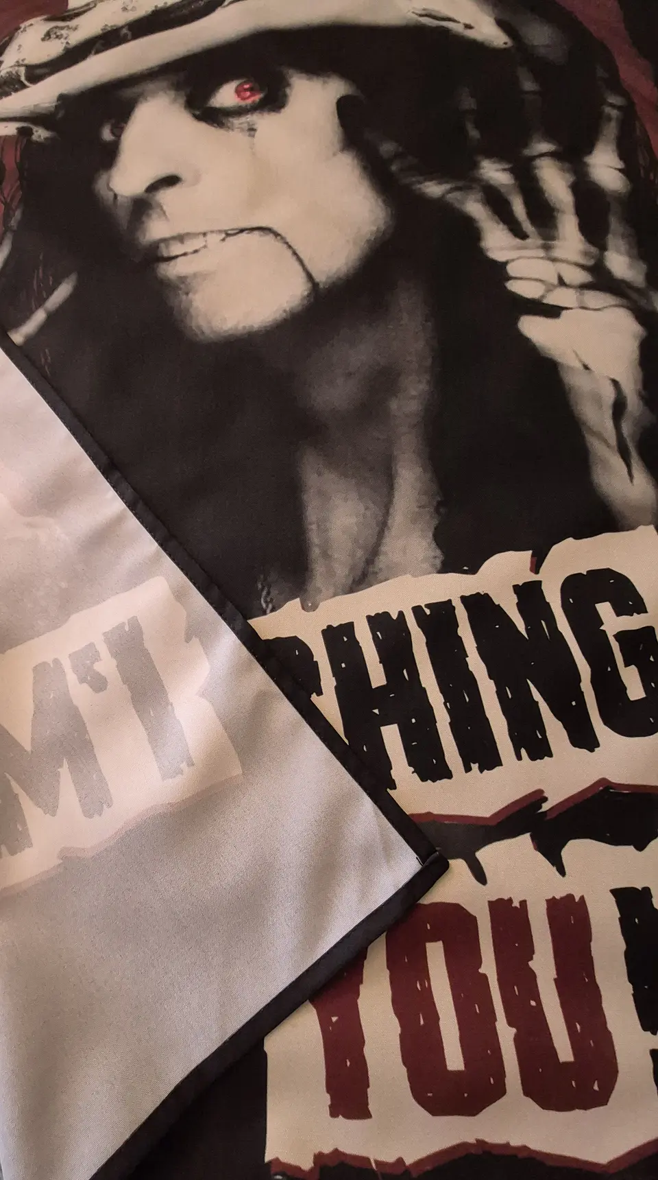 Bandeira Alice Cooper – I'm Watching You Design Flag (65x105cm) 4