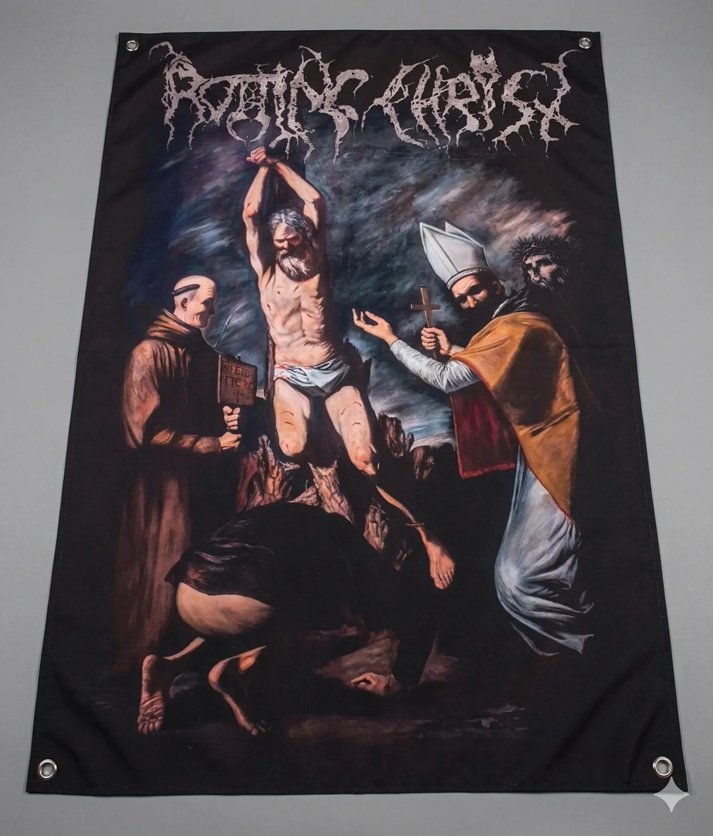 Bandeira Rotting Christ – Art Design Flag (70x100cm) c/ Ilhós  1