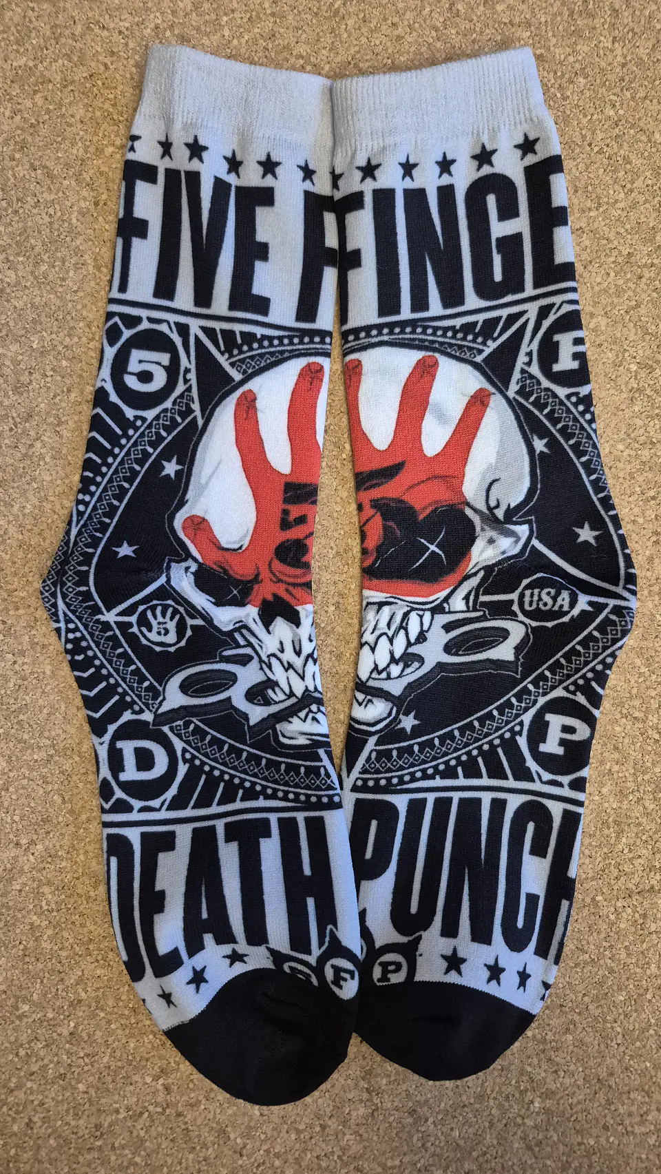 Meias Five Finger Death Punch - Tamanho Único 1