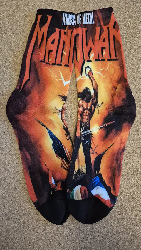 Meias Manowar - Tamanho Único