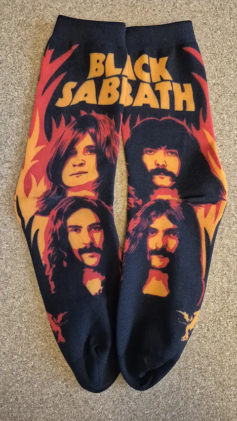Meias Black Sabbath - 2 Modelos - Tamanho Único