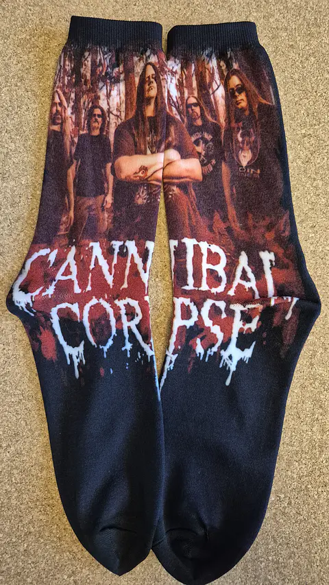 Meias Cannibal Corpse - 2 Modelos - Tamanho Único