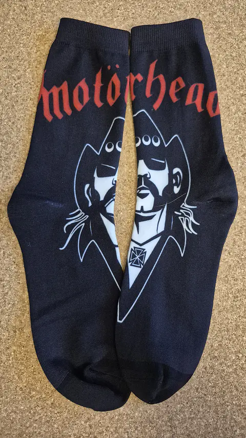 Meias Motörhead - 2 Modelos - Tamanho Único