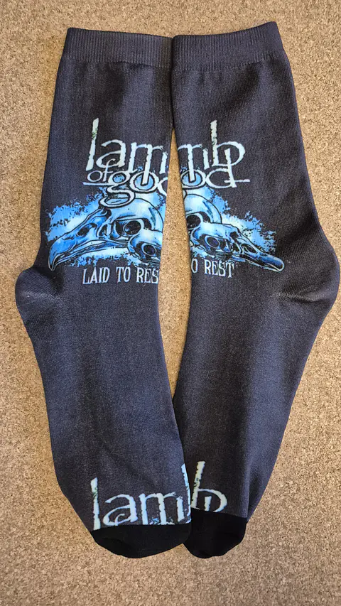 Meias Lamb of God - 2 Modelos - Tamanho Único (Desde 12,90)