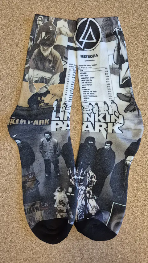 Meias Linkin Park - 6 Modelos - Tamanho Único