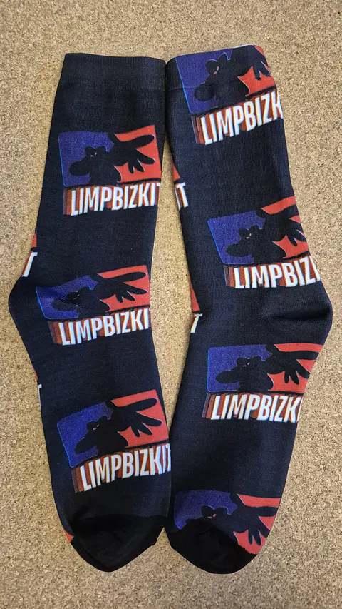 Meias Limp Bizkit - 5 Modelos - Tamanho Único (Desde 12,90)