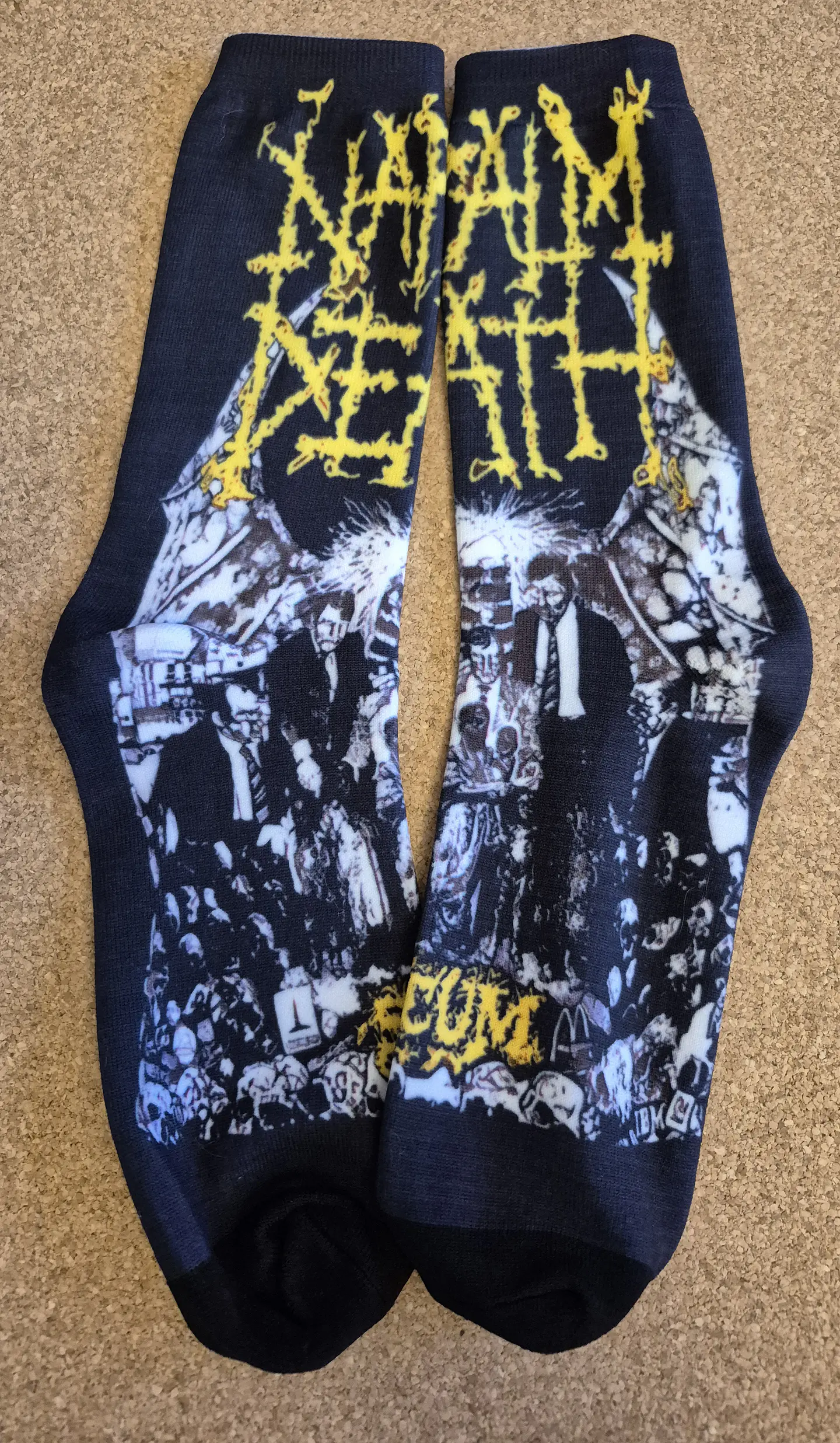 Meias Napalm Death - 2 Modelos - Tamanho Único 2