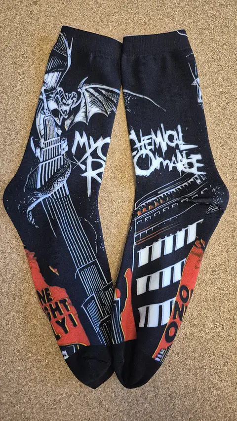 Meias My Chemical Romance - 3 Modelos - Tamanho Único