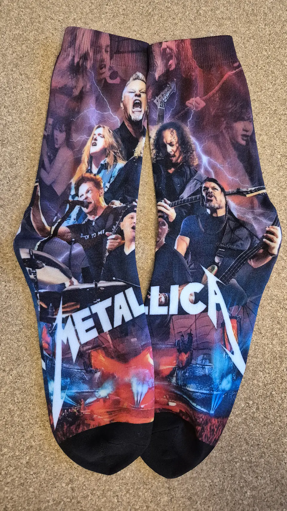 Meias Metallica - 8 Modelos - Tamanho Único  7