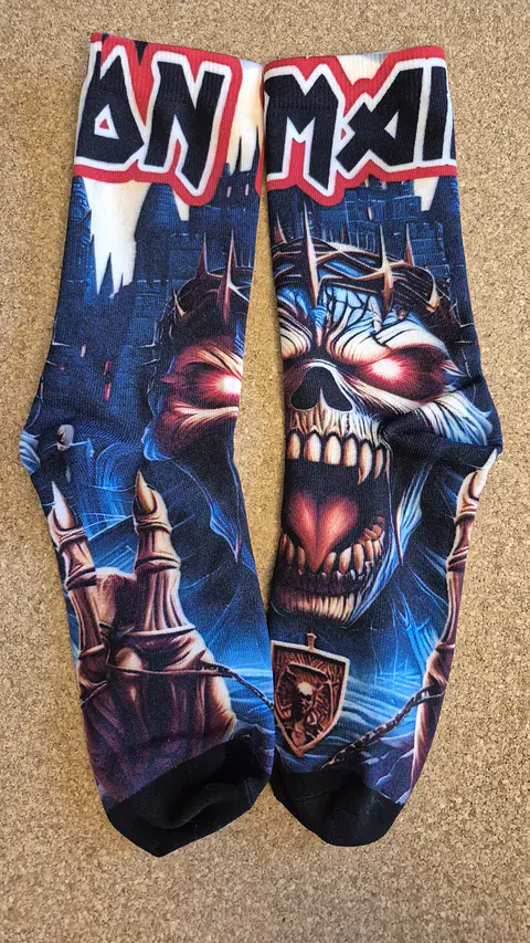 Meias Iron Maiden - 3 Modelos - Tamanho Único