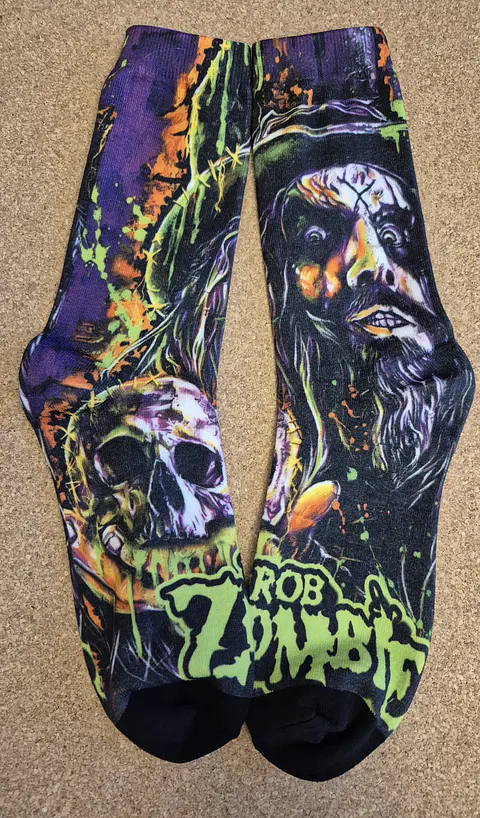 Meias Rob Zombie - Tamanho Único