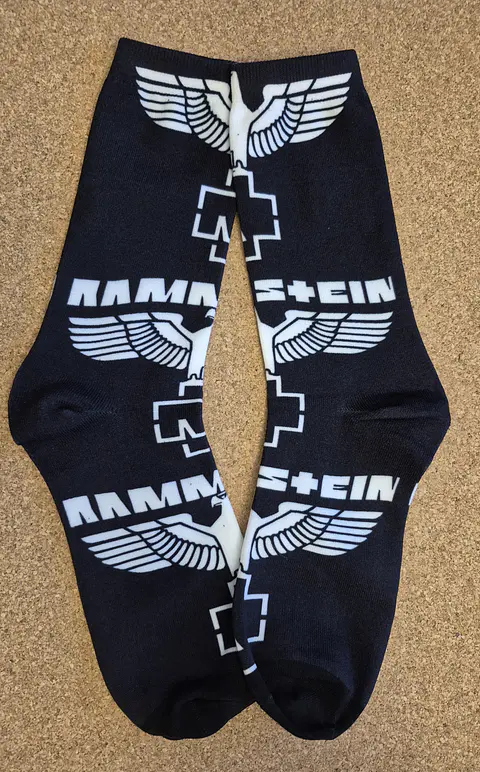 Meias Rammstein - 5 Modelos - Tamanho Único (Deade 12,90)