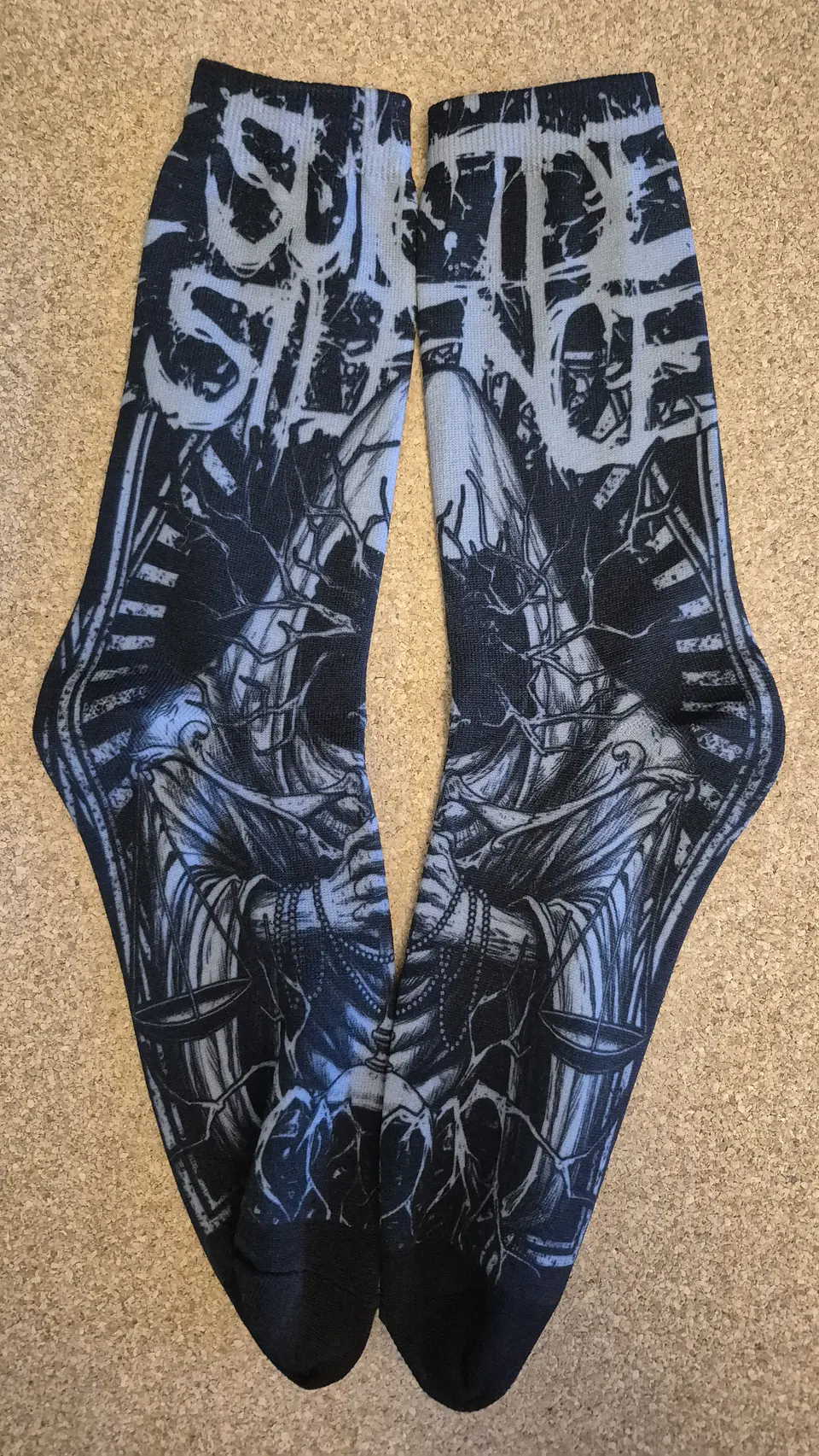 Meias Suicide Silence - Tamanho Único 1