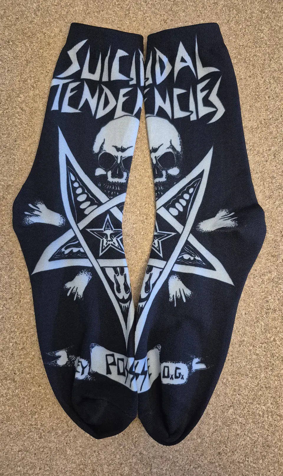 Meias Suicidal Tendencies - 2 Modelos - Tamanho Único 1
