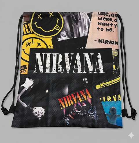 Nirvana - Drawsting Bag