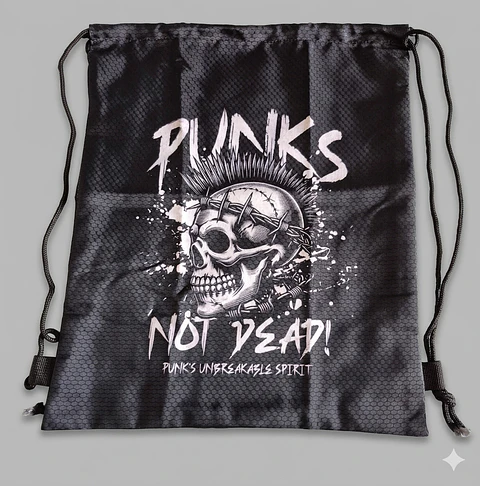 Punks Not Dead - Drawsting Bag