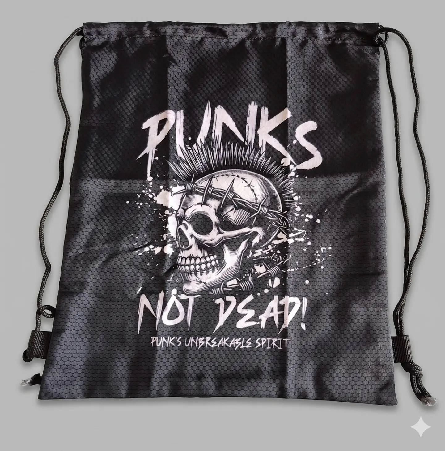 Punks Not Dead - Drawsting Bag 1