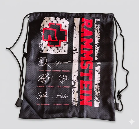 Rammstein - Signatures - Drawsting Bag