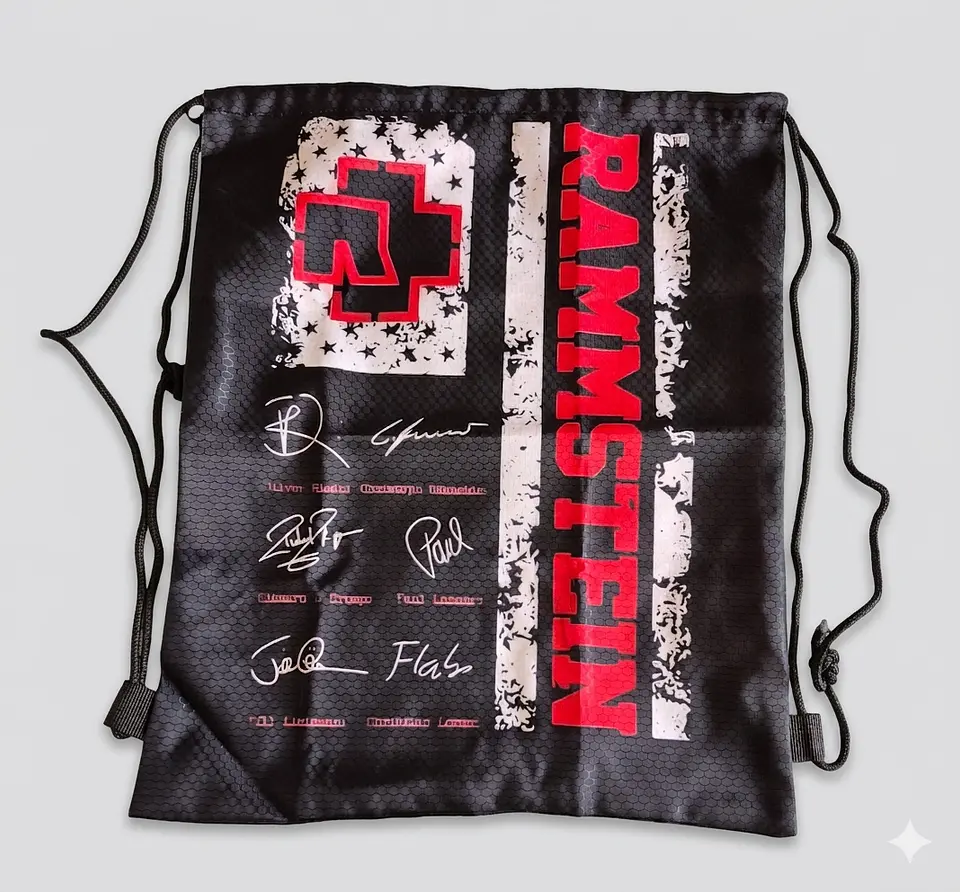 Rammstein - Signatures - Drawsting Bag 1