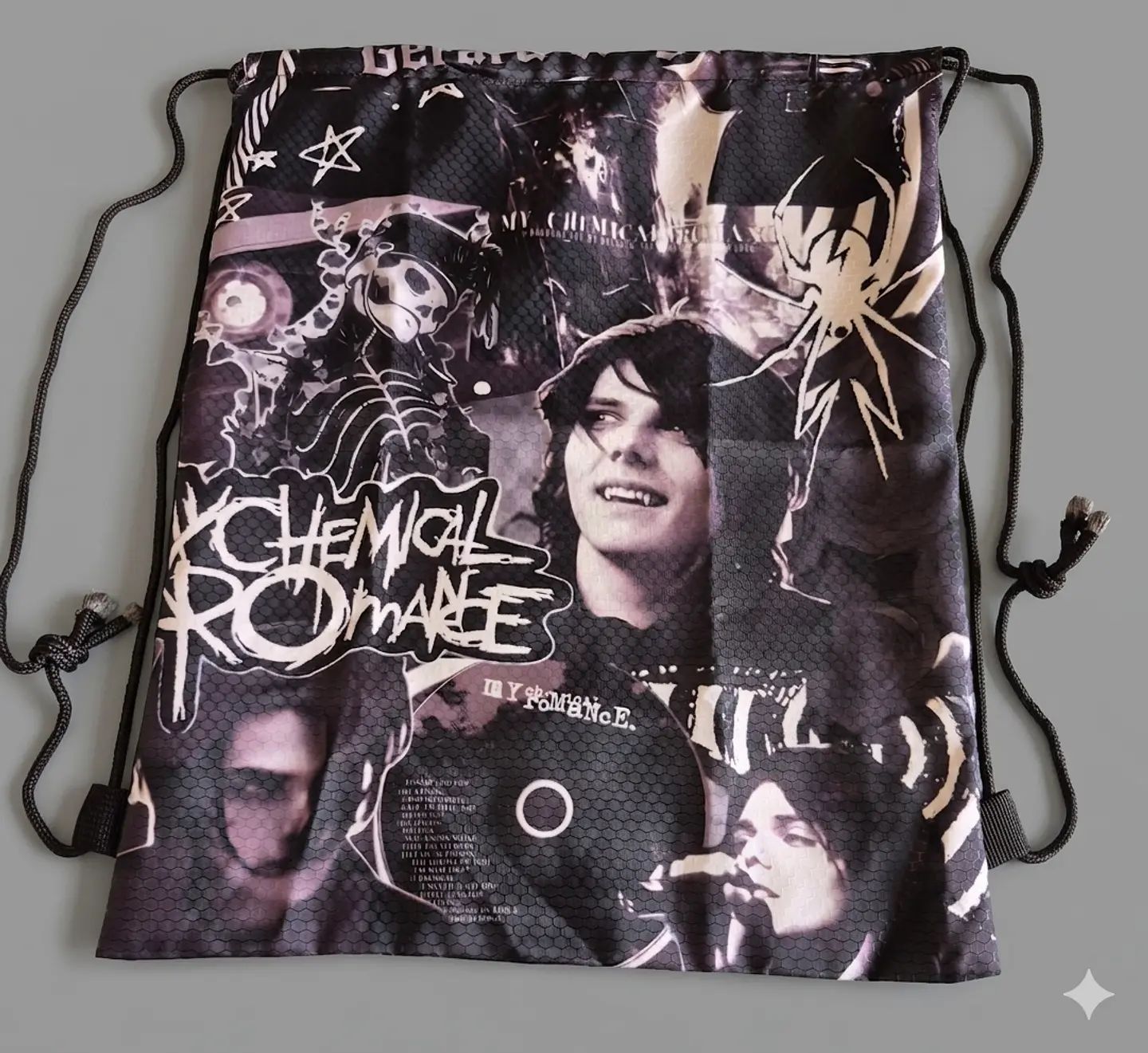My Chemical Romance - Black and White Edition - Drawsting Bag 1