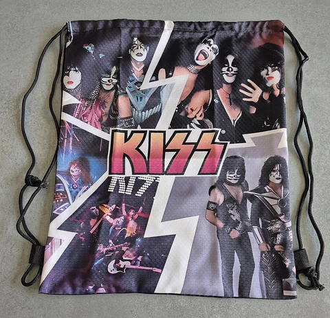 Kiss Multi-Photo - Drawsting Bag