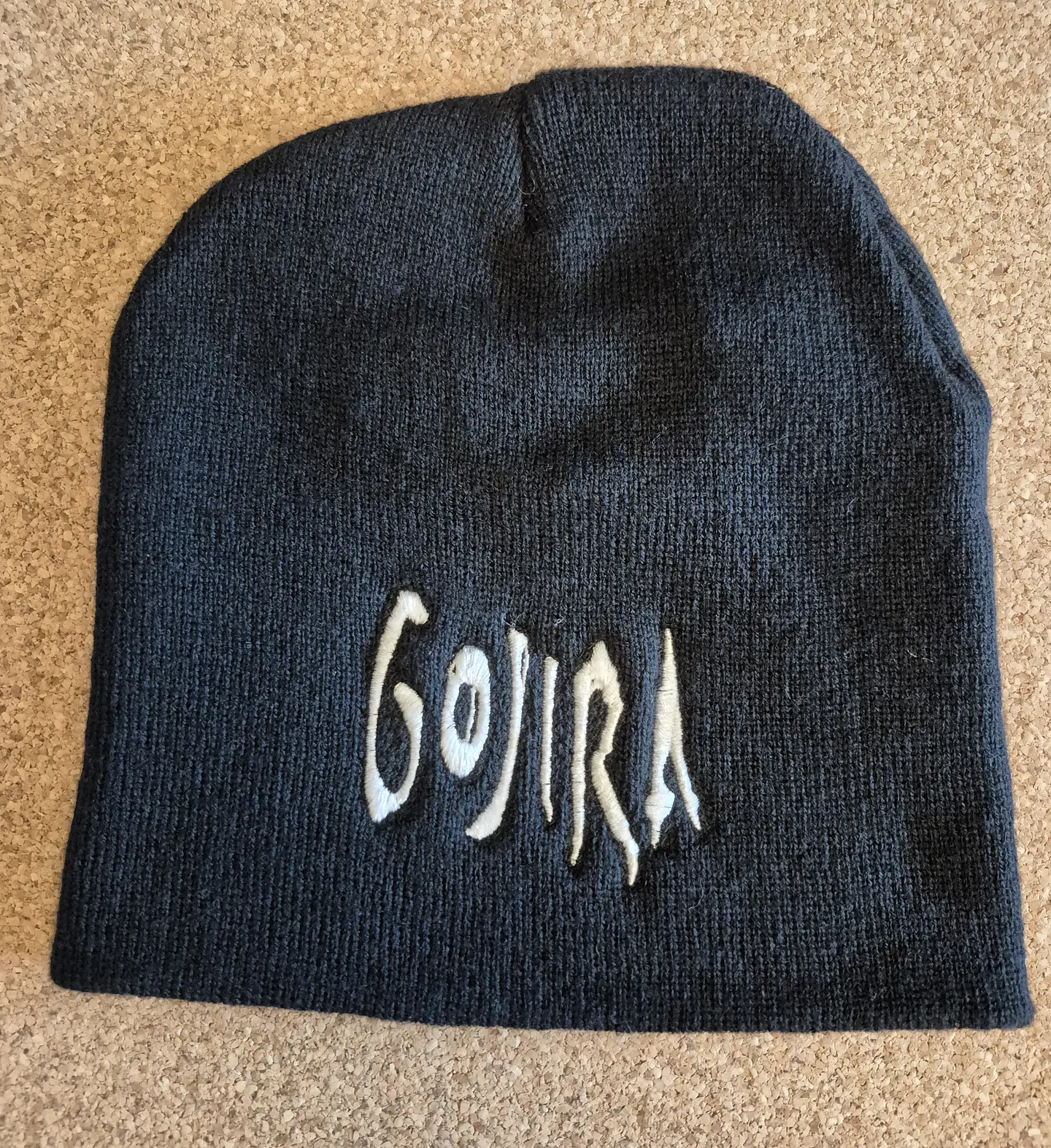 Gorro Gojira - Embroidered White Logo 1