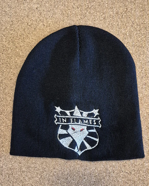 Gorro In Flames - Embroidered Shield Logo