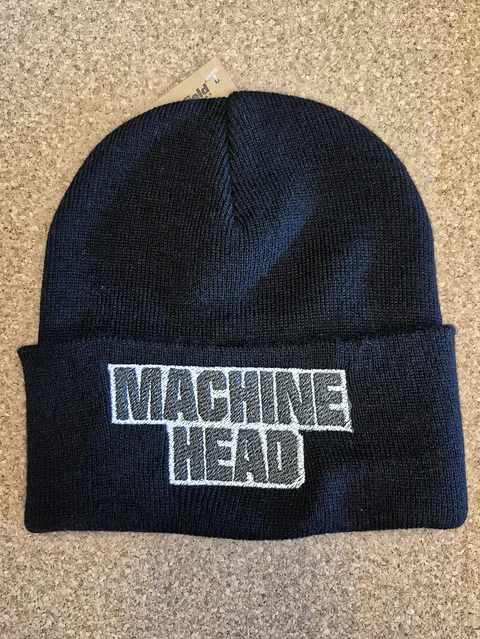 Gorro Machine Head - Embroidered Logo