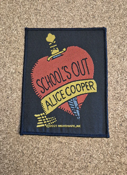 Alice Cooper Patch - Woven & Sew-On 2 Modelos