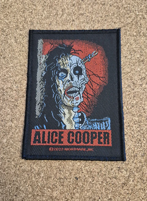 Alice Cooper Patch - Woven & Sew-On 2 Modelos
