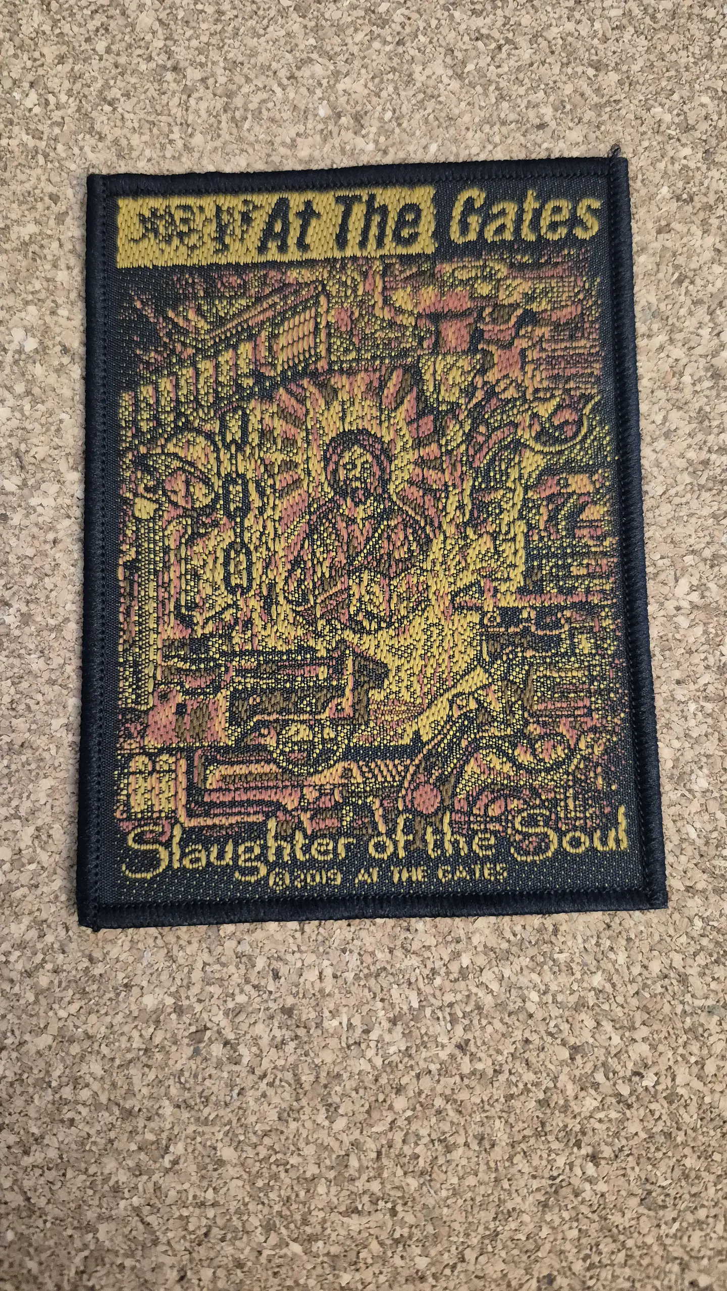 At The Gates Patch - Embroidered & Woven - 3 Modelos 3