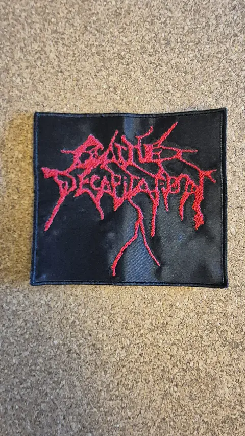 Cattle Decapitation Patch - Embroidered (Sew-on)