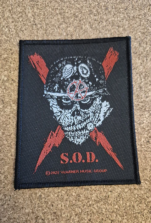 S.O.D. Patch - Woven (Sew-on) 