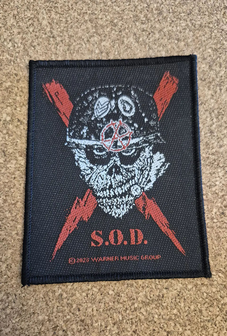 S.O.D. Patch - Woven (Sew-on)  1